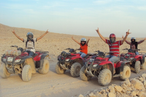 Hurghada: poranne, 3-godzinne safari quademOdbiór z Makadi, Safadży, Soma Bay, Al-Dżuny i Sahl Hasheesh