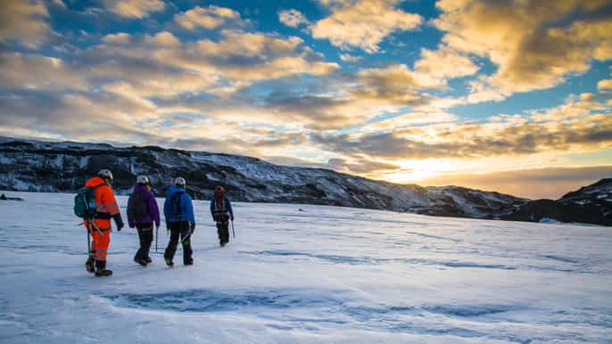 sólheimajökull guided glacier hike