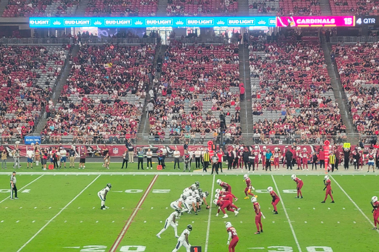 Arizona Cardinals Football Game at State Farm Stadium Short Side Upper