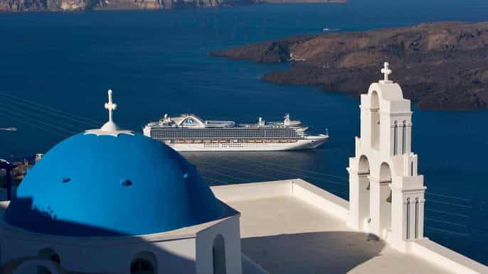 santorini firostefani oia village minibus panoramic tour