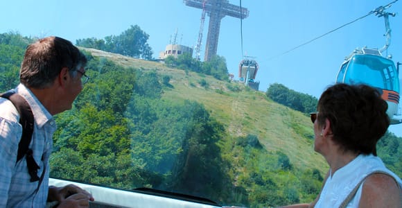 Skopje: Private Tour zur Matka-Schlucht und zum Millenniumskreuz