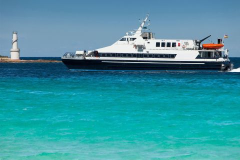 Formentera: Open Round-Trip Ferry Ticket from Ibiza