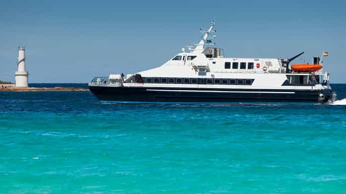 Formentera: Round-Trip Ferry Ticket from Ibiza