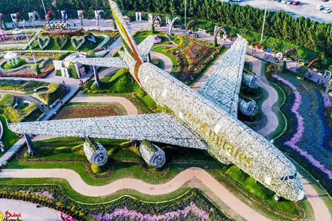 Dubai: Inträdesbiljett till Miracle Garden med transfer till hotelletDubai: Inträdesbiljett till Miracle Garden &amp; privat transfer till hotellet