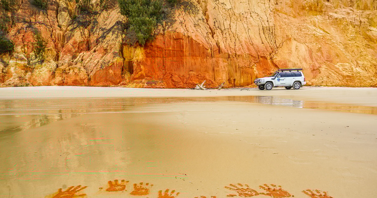 Noosa till Rainbow Beach 4hjulsdriven tur i Great Sandy NP GetYourGuide