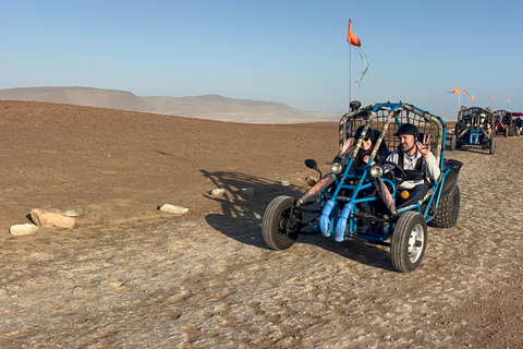 Paracas: Ballestas Islands Boat Tour & Mini Buggy Ride