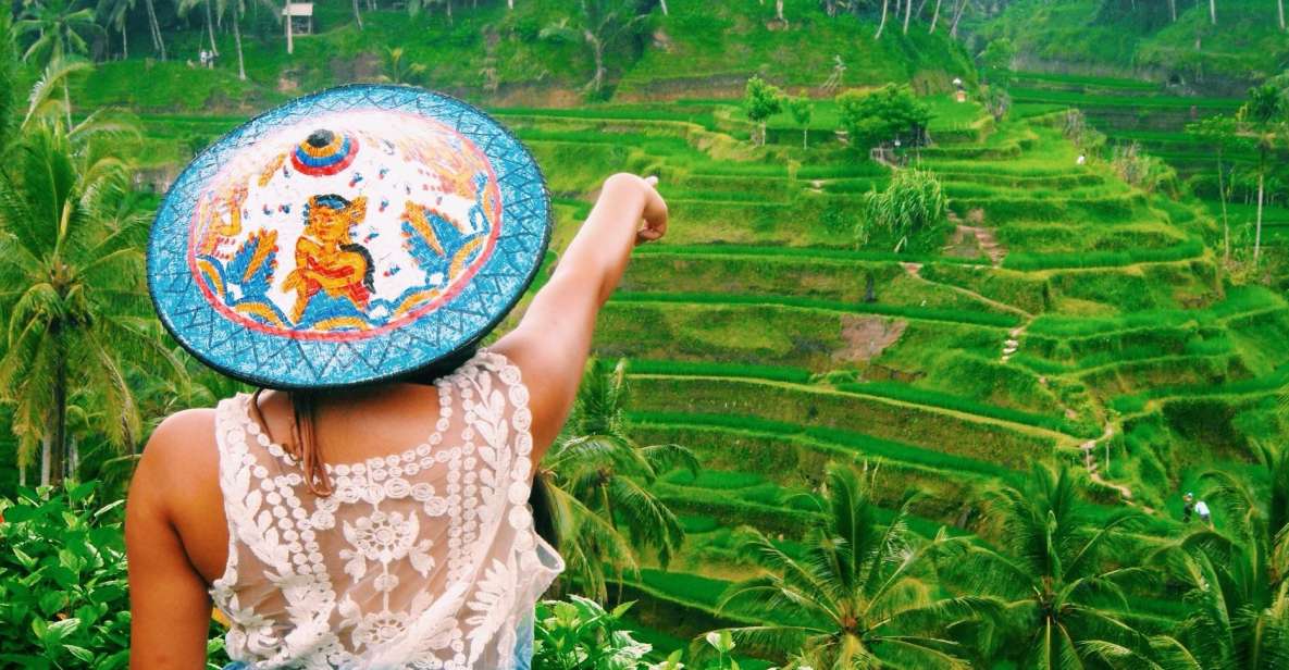 Ubud: Waterfall, Rice Terraces & Monkey Forest Private Tour