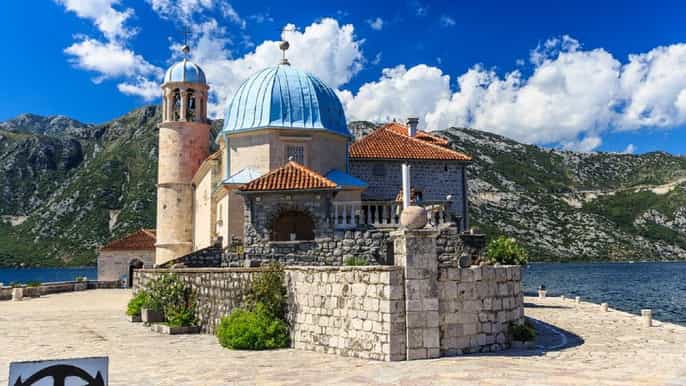 from kotor private day trip to perast njegusi village