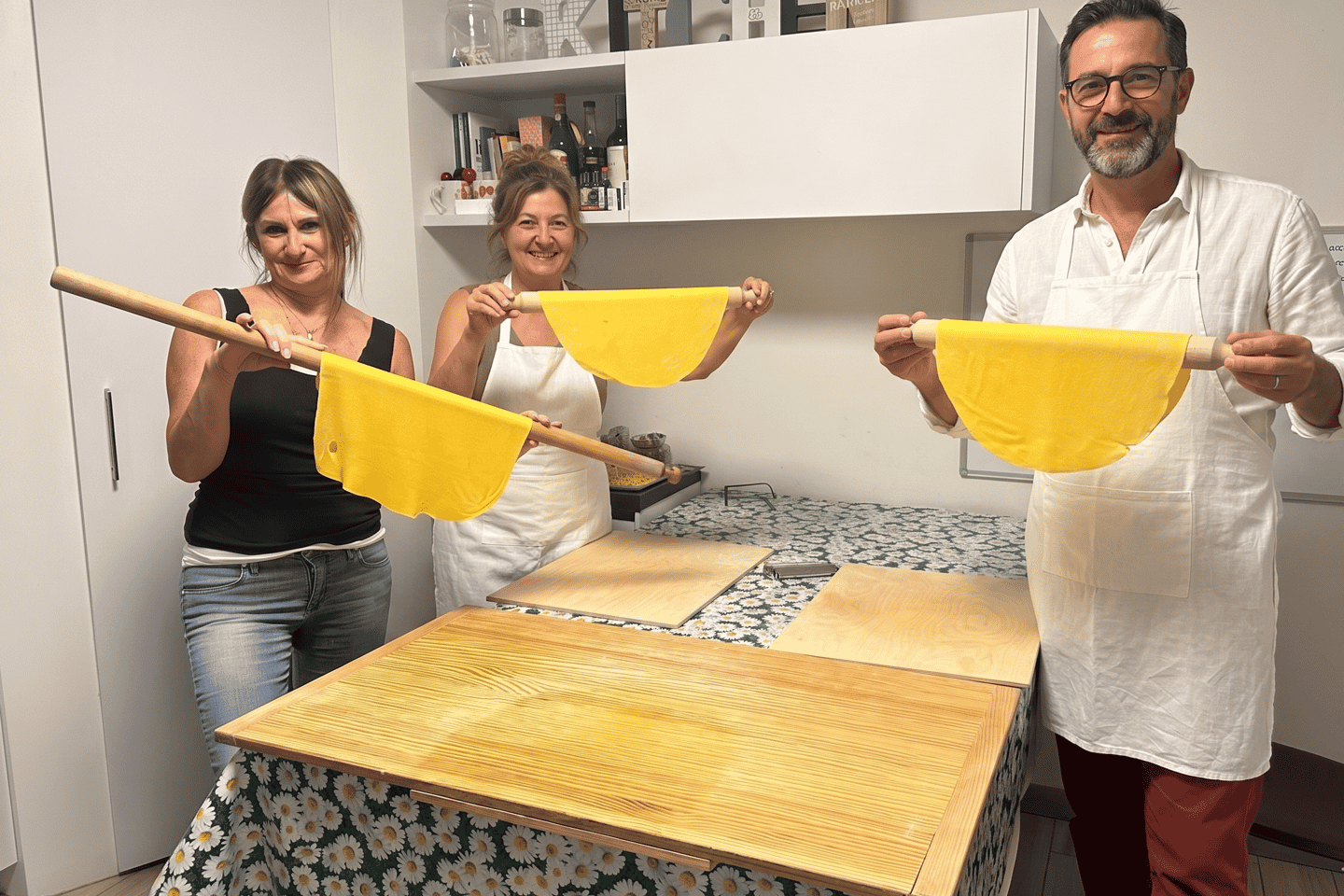 Modena: Cooking Class Tortelloni, Tagliatelle & Wine