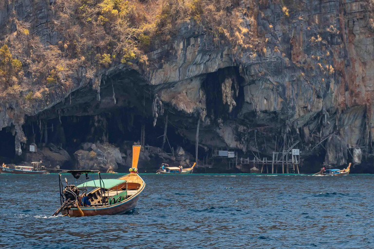 Phuket : Excursion d&#039;une journée aux îles Phi Phi et à l&#039;île de Khai