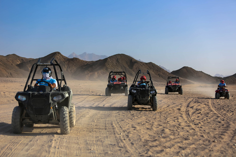 Hurghada : Safari dans le désert au coucher du soleil en buggy des dunesBuggy double