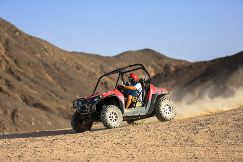 Hurghada: Woestijnsafari bij zonsondergang per duinbuggyGezinsbuggy