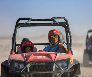 Hurghada: Sunset Desert Safari by Dune Buggy