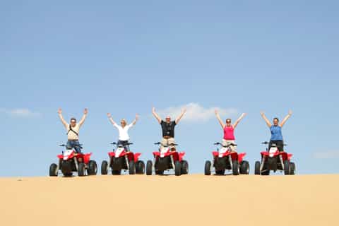 Hurghada: Passeio de Quadriciclo e Camelo no Deserto