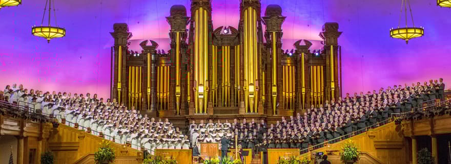 Salt Lake City : Chorale du Tabernacle mormon et visite guidée de la ville