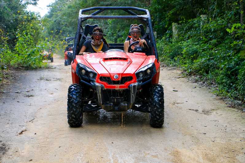 Riviera Maya: tour in buggy con nuotata in cenote
