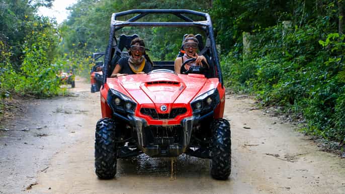 playa del carmen 3hour buggy tour and cenote swim