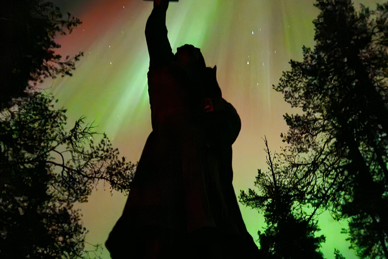 روفانييمي: مطاردة الشفق القطبي الشمالي مع خدمة التوصيل من الفندق