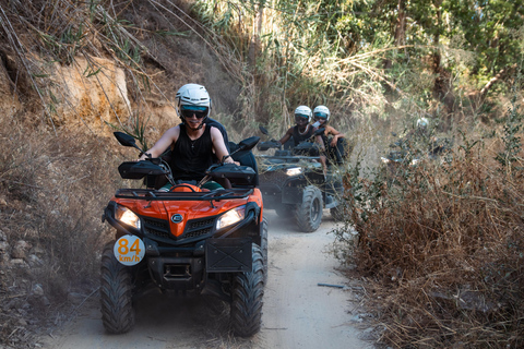 Da Heraklion: Tour serale Quad Safari Wild Crete