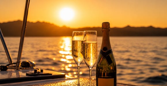Mauritius: Catamaran Sunset Cruise with Food, Drinks & DJ