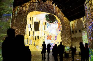 Amsterdam: Eintrittskarte für die Klimt-Ausstellung in der Fabrique des Lumières
