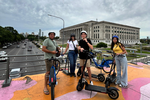 Buenos Aires in one day in electric scooter