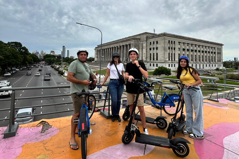 Buenos Aires in one day in electric scooter