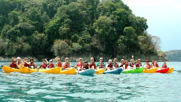 quepos ocean kayaking and snorkeling