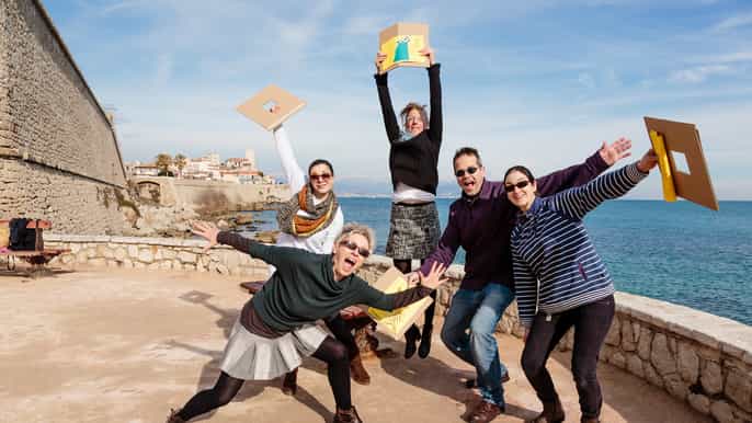 antibes picasso museum drawing tour led by local artist