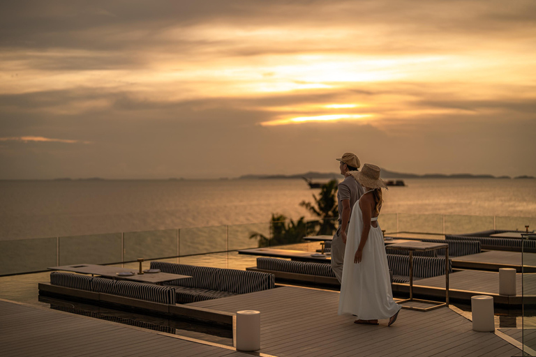 Pattaya : ISEA Sky &amp; The Jetty - Pacotes F&amp;B do Veranda Resort1 Pratos com 3 Bebidas Alcoólicas