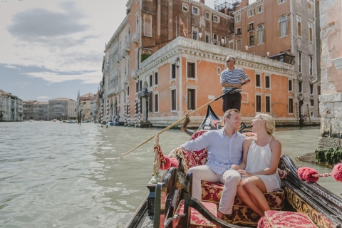 Venetië: privégondelrit met fotoshoot