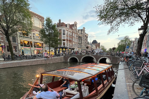 Amsterdam: Rondvaart met optioneel onbeperkt drankjesRondvaart met onbeperkt drankjes
