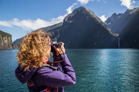 From Te Anau: Milford Sound Coach, Cruise and Walk