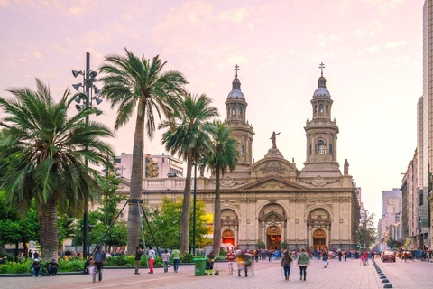 Santiago: Private Guided Walking Tour of the City Center