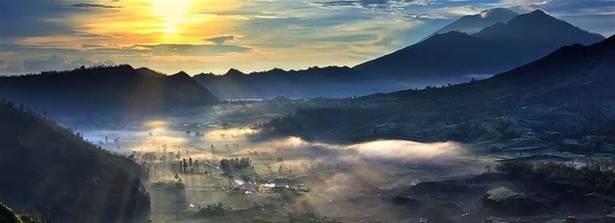 Bali : Les meilleurs endroits pour le lever du soleil et la visite privée de la forêt de singes d'Ubud