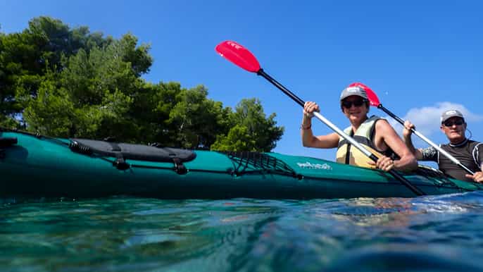 pakleni islands kayaking tour from hvar