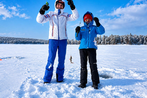 Rovaniemi: Authentic Ice Fishing with a Local Fisherman ⭐Ice Fishing Highlights |2h| Try Ice Fishing | Most Popular