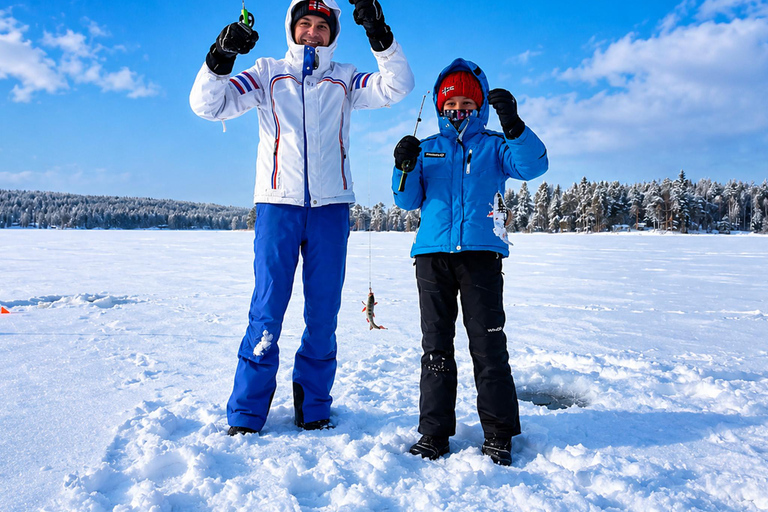 Rovaniemi: Authentic Ice Fishing with a Local Fisherman ⭐Ice Fishing Highlights |2h| Try Ice Fishing | Most Popular