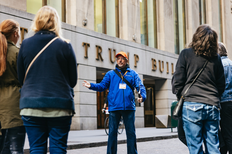 NYC: Wall Street Tour with 9/11 Memorial and Statue Ferry Lower Manhattan Walking Tour
