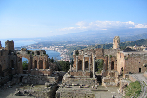 Etna en Taormina: combinatietour voor hele dag