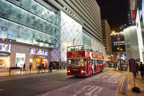 Hong Kong: Big Bus Panoramic Night Tour