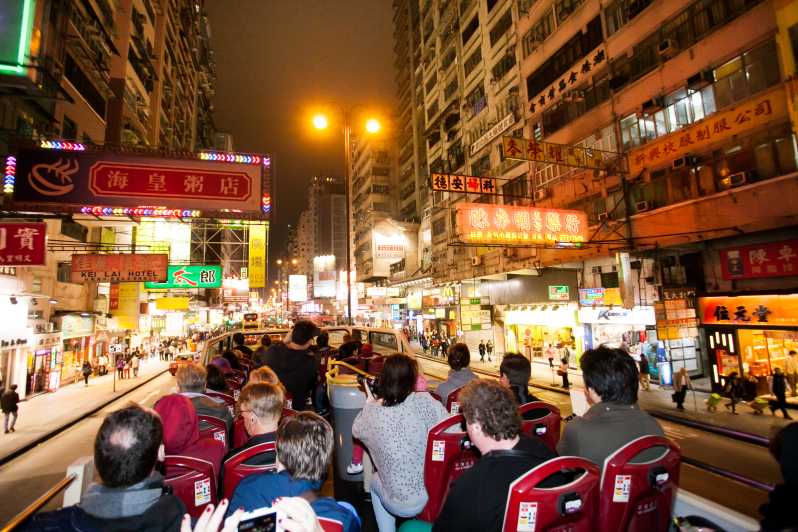 Hong Kong: Panoramic Night Tour of Kowloon