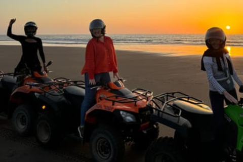 阿加迪尔：日落四轮摩托车骑行+晚餐+格纳瓦音乐阿加迪尔四轮摩托车之旅，含茶点