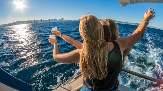 barcelona 2hour boat party