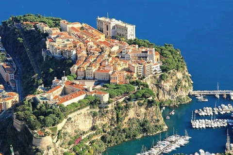 Excursión de un día a Mónaco y pueblos medievales encaramados desde NizaTour privado de un día en inglés, francés o español