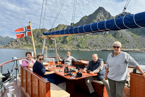 罗弗敦小团体乘坐 33 米古典游艇游览特罗尔峡湾特罗尔峡湾游轮无热水浴缸