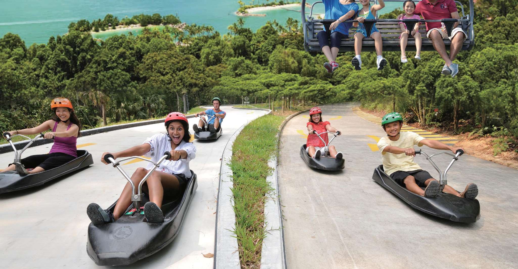 Singapore: Skyline Luge Sentosa Entry Ticket