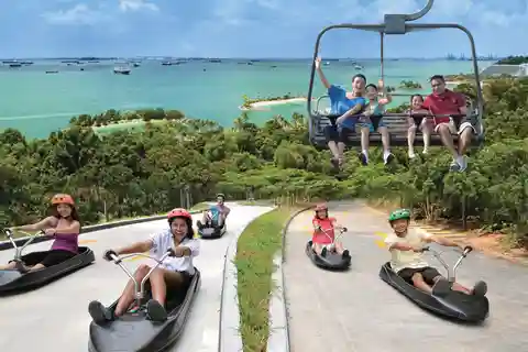 Singapour : Skyline Luge Sentosa billet d'entrée