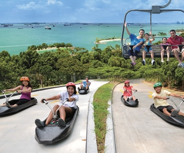 Singapore: Skyline Luge Sentosa Entry Ticket