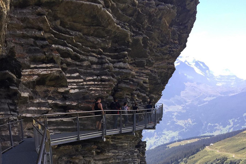 Viagem privada de 1 dia: Interlaken a Grindelwald &amp; Passeio nas falésias